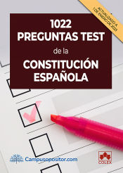 1022 preguntas test de la Constitución Española de Colex