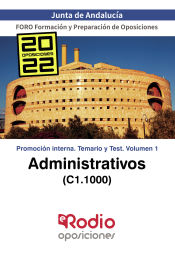 Administrativo promoción interna (C1.1000) Junta de Andalucía - Ediciones Rodio