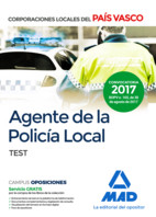 Agente de la Policía Local del País Vasco. Test de Ed. MAD