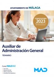 Auxiliar de Administración General. Temario. Ayuntamiento de Málaga de Ed. MAD