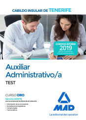 Auxiliar Administrativo/a del Cabildo Insular de Tenerife. Test de Ed. MAD