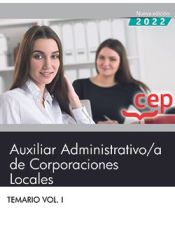 Auxiliar Administrativo de Corporaciones Locales - Editorial CEP