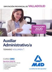 Auxiliar Administrativo. Diputación Provincial Valladolid - Ed. MAD