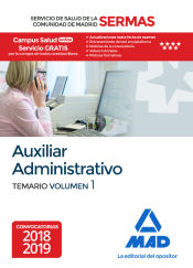 Auxiliar Administrativo del Servicio Madrileño de Salud (SERMAS) - Ed. MAD