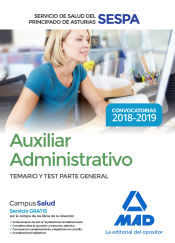 Auxiliar Administrativo del Servicio de Salud del Principado de Asturias (SESPa) - Ed. MAD