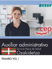 Auxiliar Administrativo del Servicio Vasco de Salud-Osakidetza - Editorial CEP