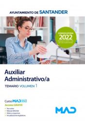 Auxiliar Administrativo/a Ayuntamiento de Santander - Ed. MAD
