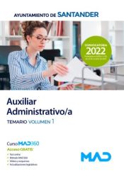 Auxiliar Administrativo/a Ayuntamiento de Santander - Ed. MAD