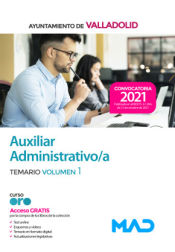 Auxiliar Administrativo  del Ayuntamiento de Valladolid - Ed. MAD