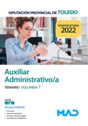 Auxiliar Administrativo de la Diputación Provincial de Toledo - Ed. MAD