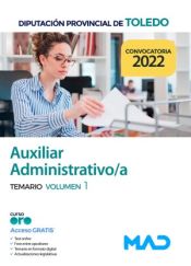 Auxiliar Administrativo de la Diputación Provincial de Toledo - Ed. MAD