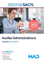 Auxiliar Administrativo/a del Servicio de Salud de Castilla y León (SACYL) - Ed. MAD