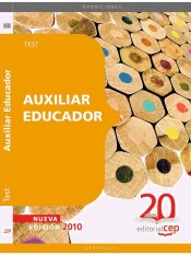 Auxiliar Educador. Test de EDITORIAL CEP