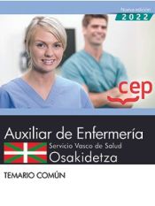 Auxiliar de Enfermería Servicio Vasco de Salud  (Osakidetza) - Editorial CEP