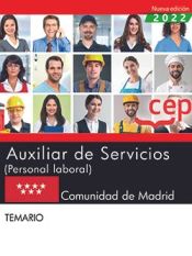 Auxiliar de Servicios (Personal Laboral). Comunidad de Madrid. Temario de Editorial CEP