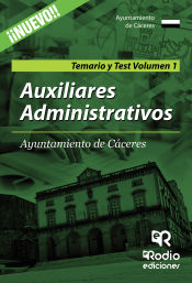 Auxiliar Administrativo del Ayuntamiento de Cáceres - Ediciones Rodio