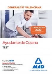 Ayudante de Cocina de la Administración de la Generalitat Valenciana. Test de Ed. MAD