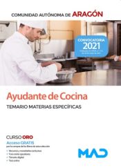 Ayudante de Cocina de la Comunidad Autónoma de Aragón - Ed. MAD