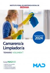 Camarero/a Limpiador/a. Temario volumen 1. Instituto Foral de Asistencia Social de Bizkaia (IFAS) de Ed. MAD