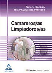 Camareros/as Limpiadores/as. Temario General, Test y Supuestos Prácticos