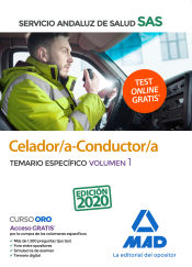 Celador/a-Conductor/a del Servicio Andaluz de Salud. Temario específico volumen 1 de Ed. MAD