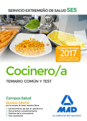 Cocinero/a  del Servicio Extremeño de Salud (SES) - Ed. MAD