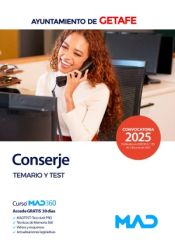 Conserje. Temario y test. Ayuntamiento de Getafe de Ed. MAD