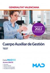 Cuerpo Auxiliar de Gestión. Test. Generalitat Valenciana de Ed. MAD