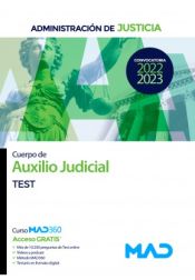 Cuerpo de Auxilio Judicial. Test. Administración de Justicia de Ed. MAD