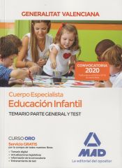 Cuerpo Especialista en Educación Infantil de la Administración de la Generalitat Valenciana - Ed. MAD