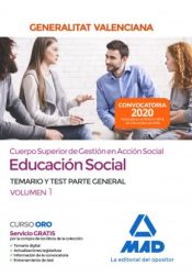 Educador Social de la Generalitat Valenciana - Ed. MAD