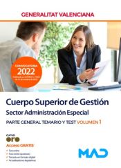 Cuerpo Superior de Gestión, sector administración especial de la Comunidad Valenciana - Ed. MAD