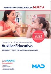Auxiliar Educativo de la Administración Pública Regional de Murcia - Ed. MAD