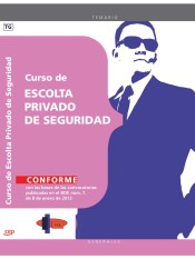 Curso de Escolta Privado de Seguridad de EDITORIAL CEP, S.L.