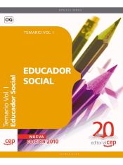 Educador Social. Temario Vol. I. de EDITORIAL CEP