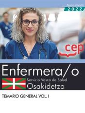Enfermera/o. Servicio vasco de salud-Osakidetza. Temario general. Vol. I de EDITORIAL CEP