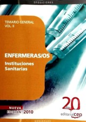 Enfermeras/os Instituciones Sanitarias. Temario General Vol. II. de Ed. CEP