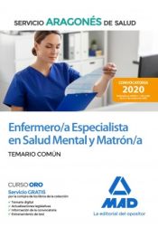 Enfermero/a Especialista en Salud Mental y Matrón/a del Servicio Aragonés de Salud (SALUD) - Ed. MAD
