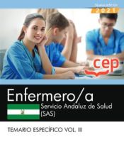 Enfermero/a. Servicio Andaluz de Salud (SAS). Temario específico Vol. III de EDITORIAL CEP
