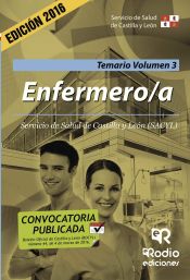 Enfermero/a del Servicio de Salud de Castilla y León (SACYL). Temario, volumen 3