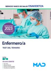 Enfermero/a. Test del temario general. Servicio Vasco de Salud (Osakidetza) de Ed. MAD