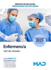 Enfermero/a. Test del temario. Servicio de Salud del Principado de Asturias (SESPA) de Ed. MAD