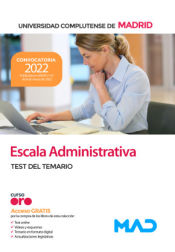 Escala Administrativa. Test. Universidad Complutense de Madrid de Ed. MAD