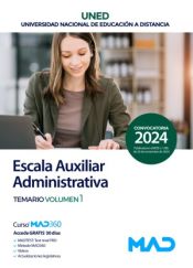 Escala Auxiliar Administrativa.  Universidad Nacional de Educación a Distancia (UNED) - Ed. MAD