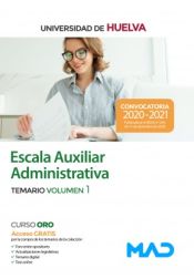 Auxiliar Administrativo de la Universidad de Huelva - Ed. MAD