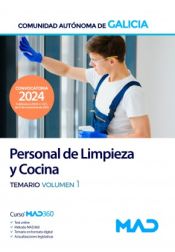 Personal de Limpieza y Cocina (Personal Laboral Grupo V) de la Comunidad Autónoma de Galicia - Ed. MAD