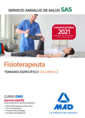 Fisioterapeuta del Servicio Andaluz de Salud. Temario específico volumen 2 de Ed. MAD