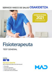 Fisioterapeuta. Test general. Servicio Vasco de Salud (Osakidetza) de Ed. MAD