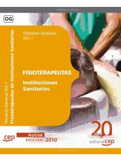 Fisioterapeutas Instituciones Sanitarias. Temario Vol. I. de EDITORIAL CEP