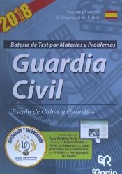 Guardia Civil. Escala de Cabos y Guardias. Baterías de Test por Materias y Problemas de Rodio Ediciones